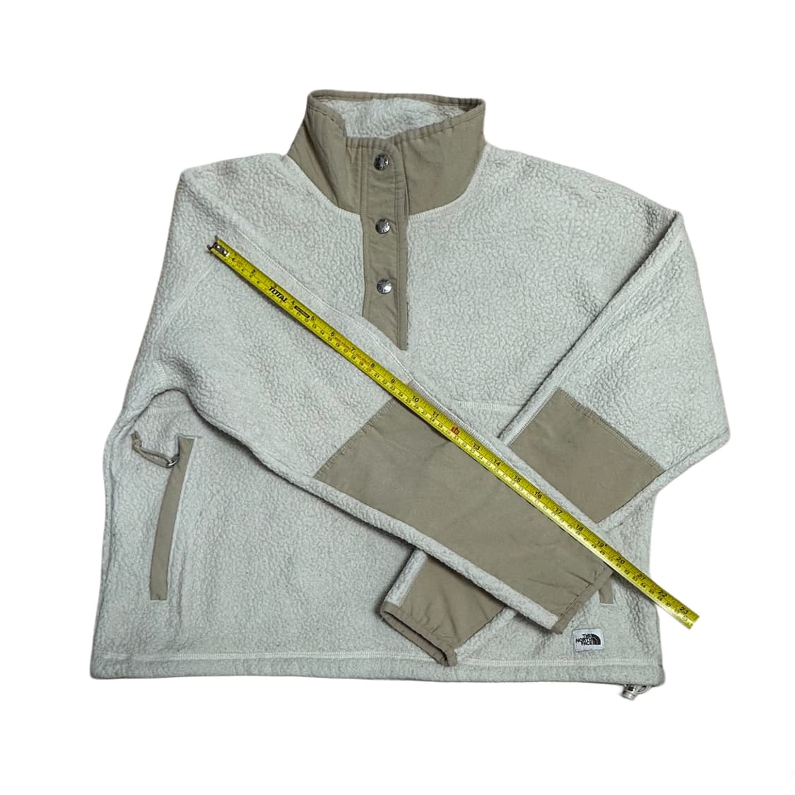 노스페이스 버튼 플리스 아이보리 상품이미지5