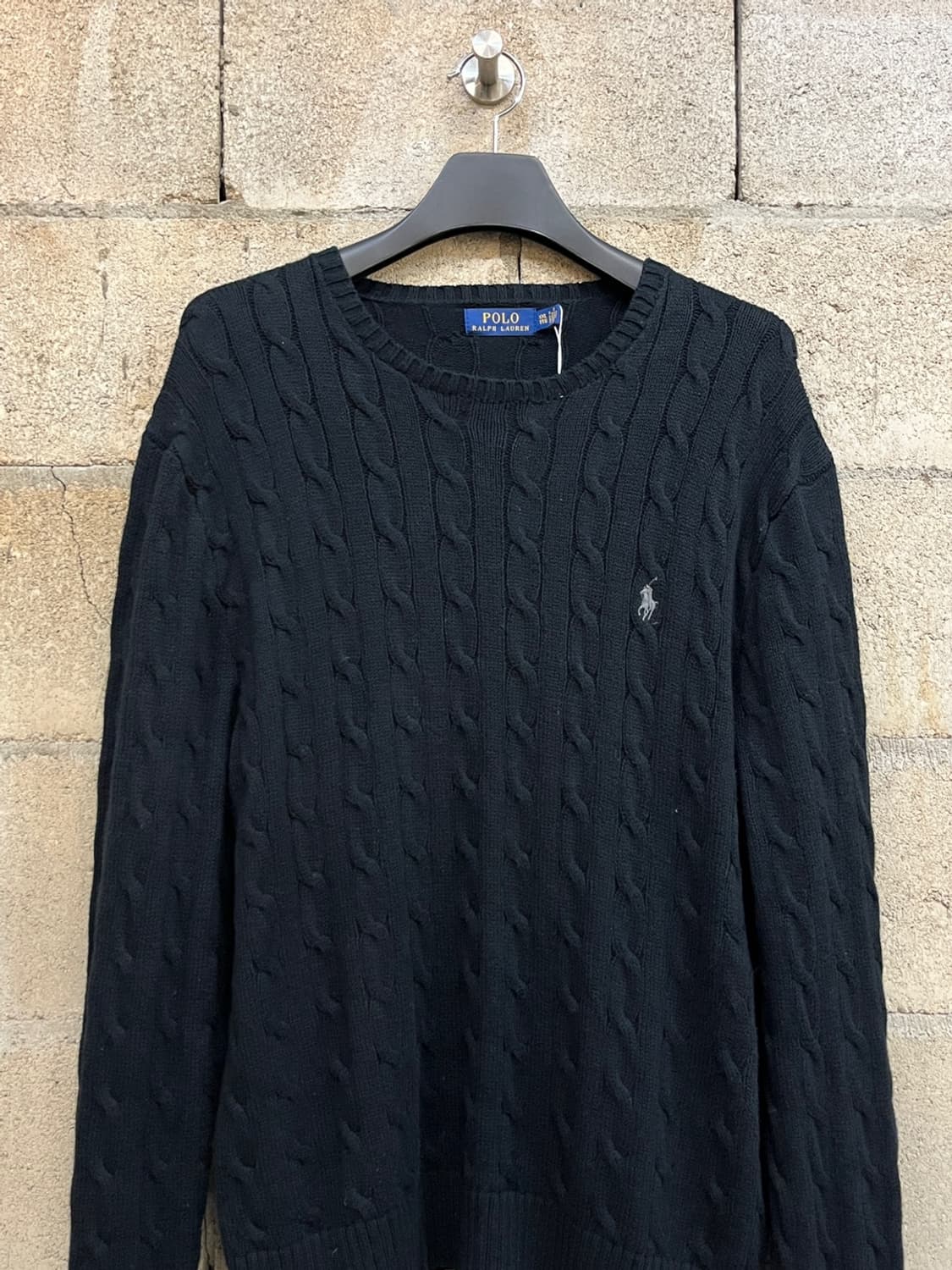 폴로 랄프 로렌 베이직 블랙 니트 상품이미지2