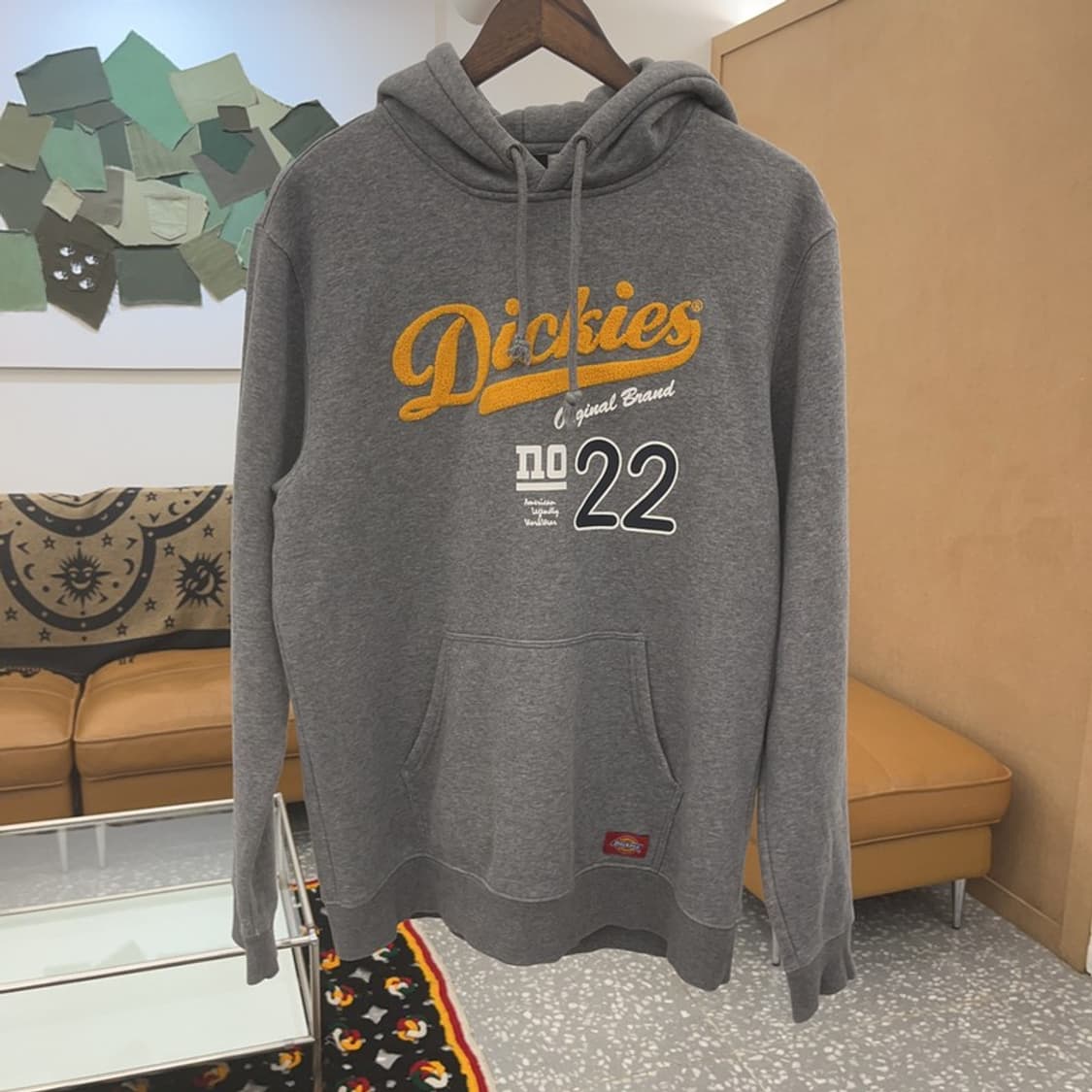 디키즈 캐주얼 빅로고 약기모 후드티 L C07333 상품이미지3