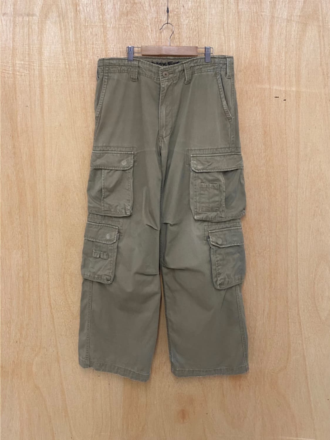 VTG wide double cargo pants 일본 빈티지 더블 카고 상품이미지3
