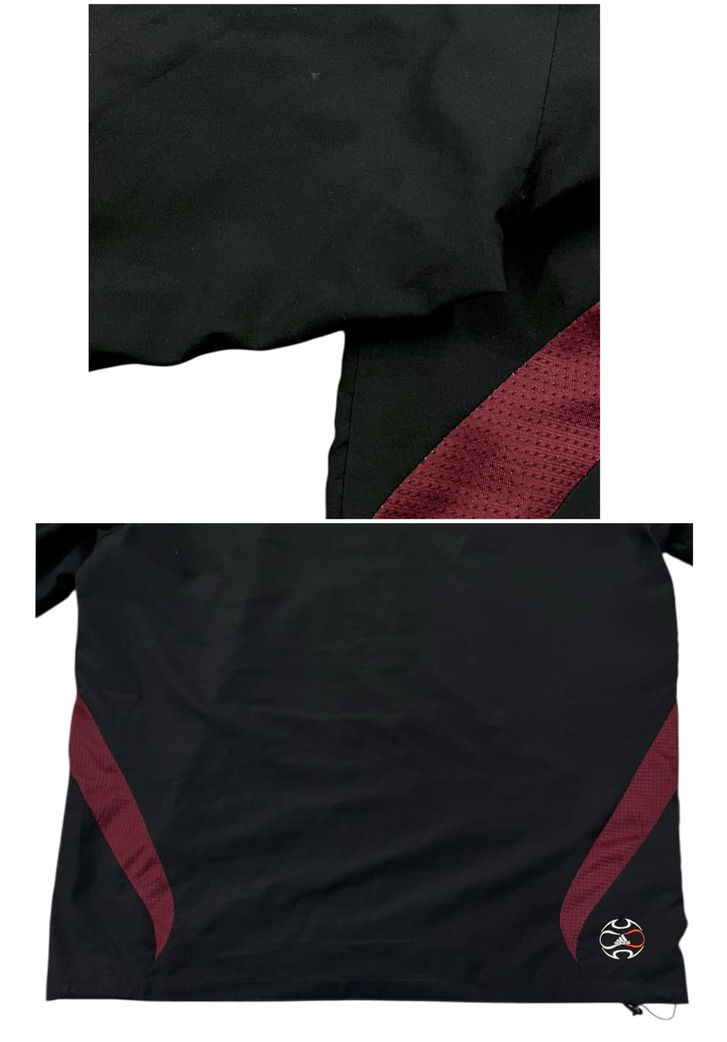 아디다스 후드 바람막이 블랙 100 #csz2091 상품이미지5