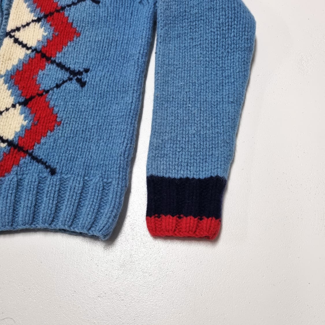 빈티지 GURU 코위찬 니트 자켓 - M 상품이미지6