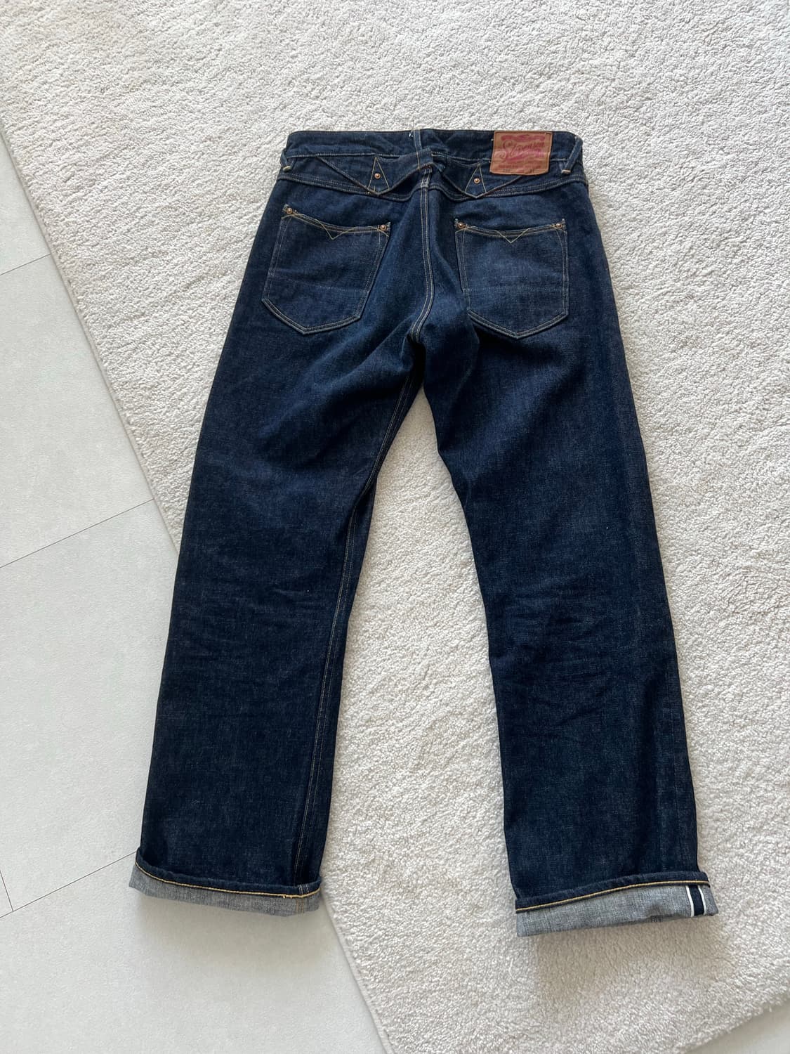 스티븐슨 오버롤 신치백 280 셀비지 데님 상품이미지4