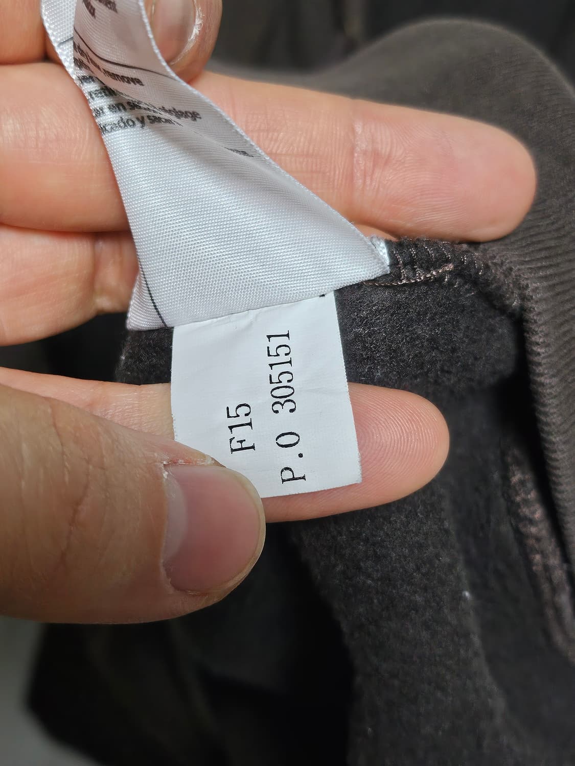 칼하트 후드 집업 브라운 M 상품이미지5