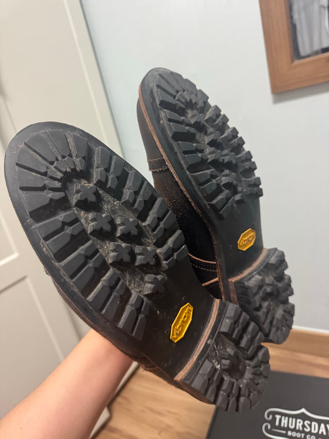 써스데이 부츠 뱅가드 왁스드 카카오 10 상품이미지5