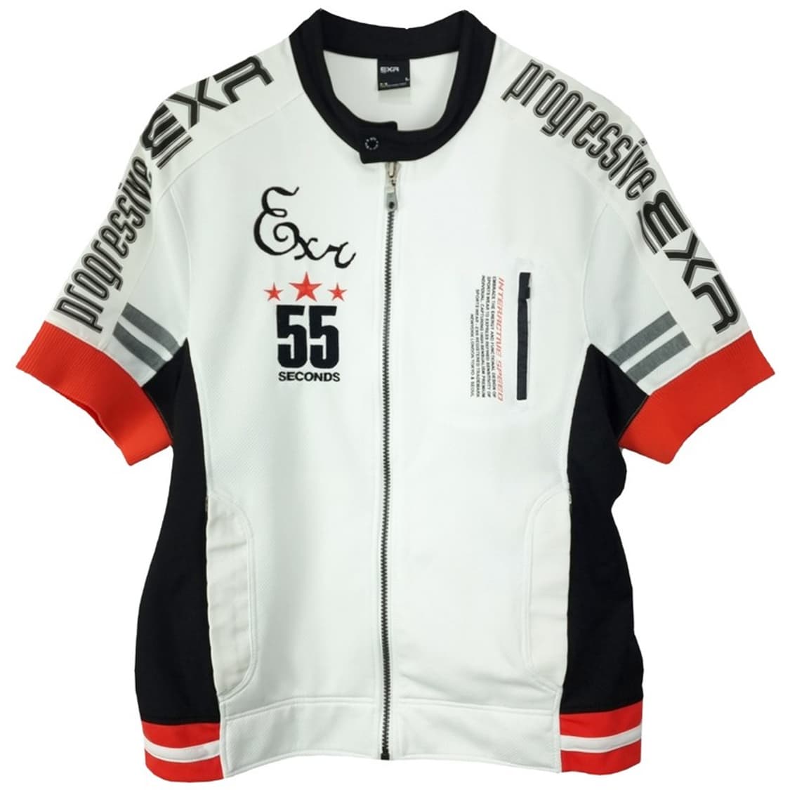 [EXR] Y2K 빈티지 레이싱 스포츠 반팔 져지 집업 자켓 M19718 상품이미지2