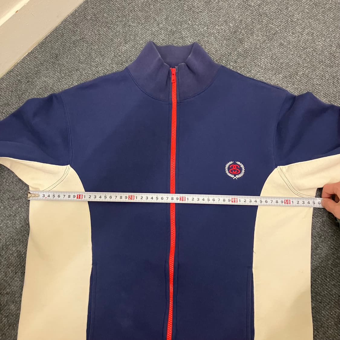 올드 스투시 져지 집업 빈티지 상품이미지8