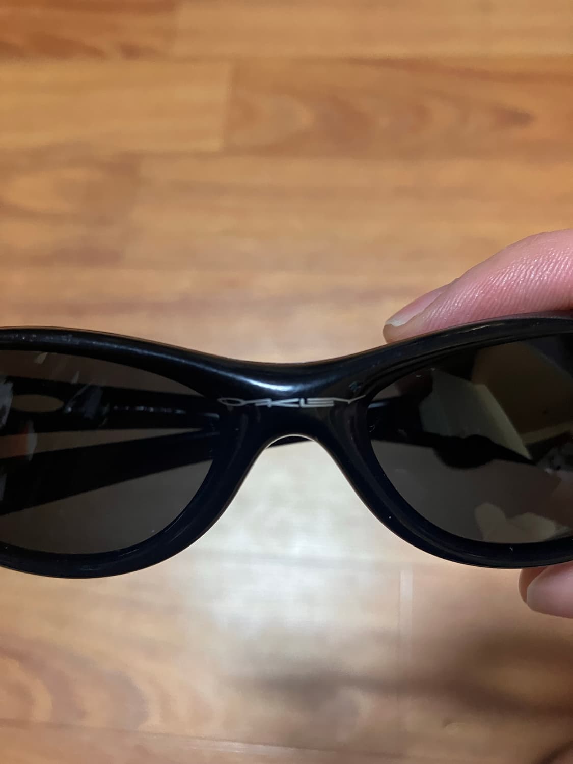 오클리 페이트 새렌즈 폴리쉬드블랙 상품이미지2