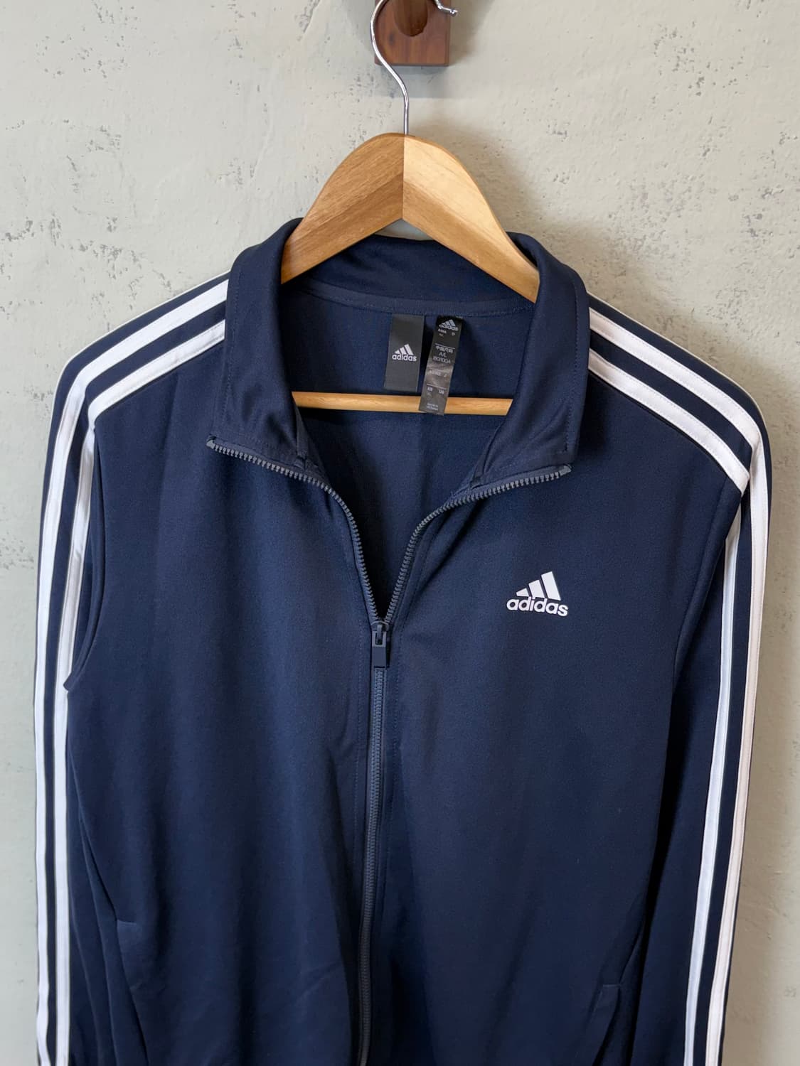 아디다스 기본 삼선 트랙탑 져지 네이비 상품이미지4