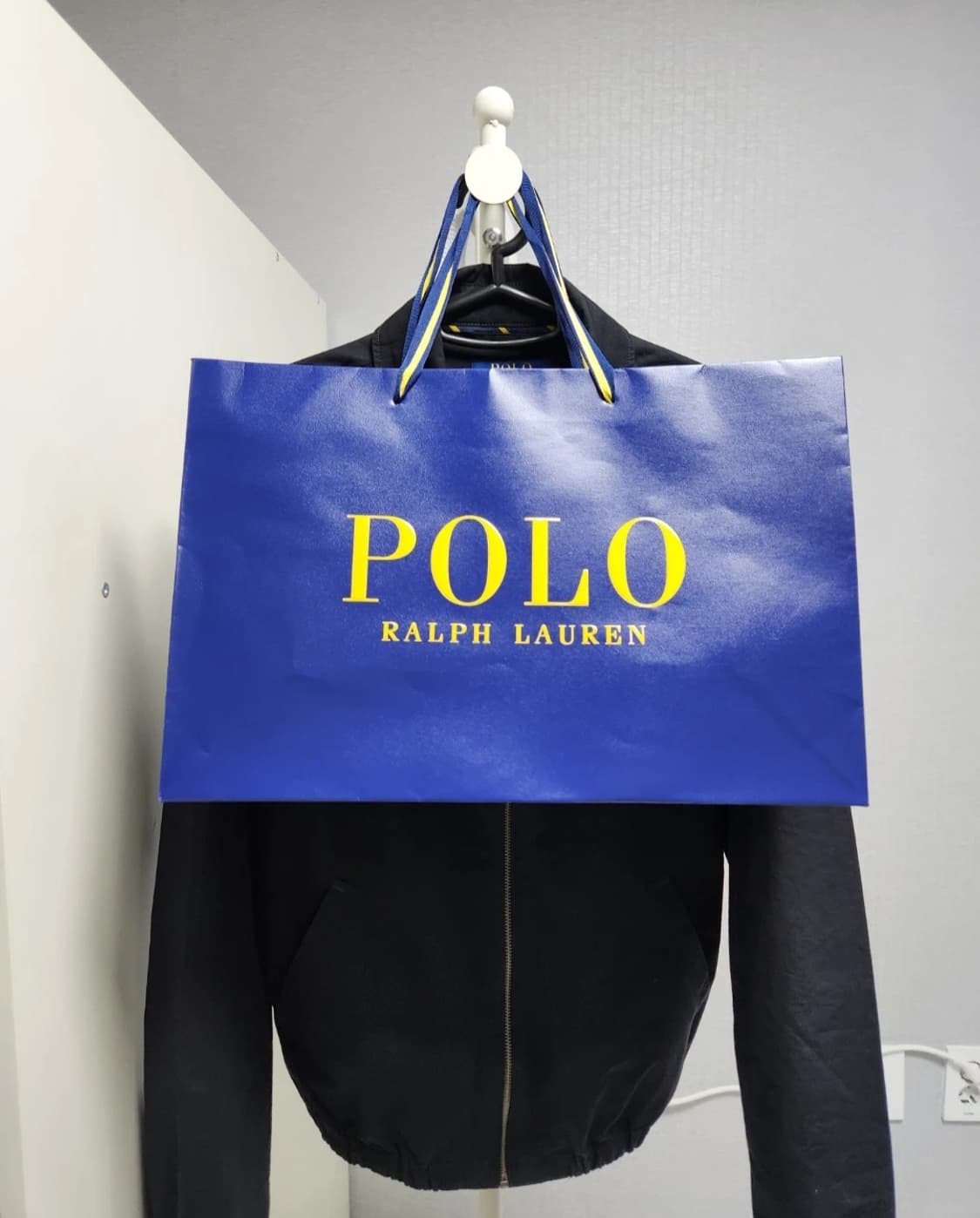 폴로 점퍼 랄프로렌 블랙 집업 자켓 S 상품이미지4