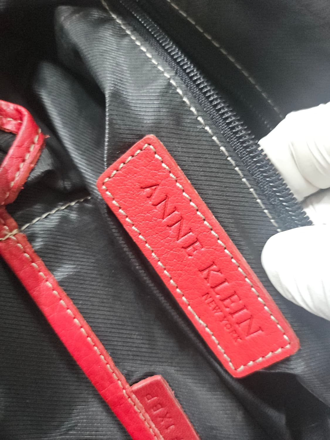 ANNE KLEIN 레더 숄더백 상품이미지10