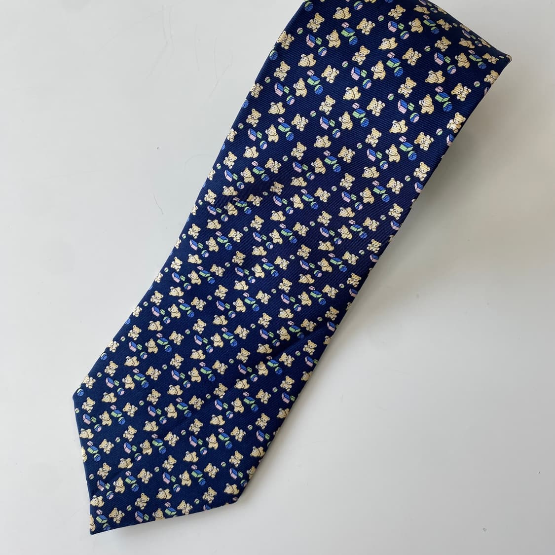 Ruchgare fellow 실크 곰돌이넥타이8.3cm 상품이미지5