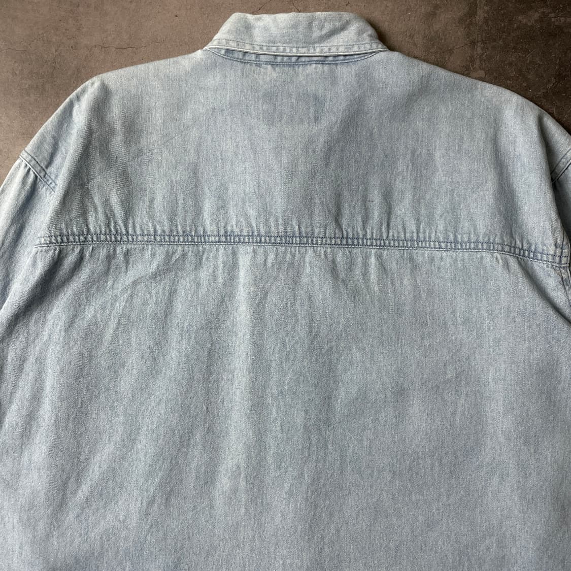 SOUTH BAY 사우스베이 빈티지 코튼 데님 셔츠 A00706 상품이미지8