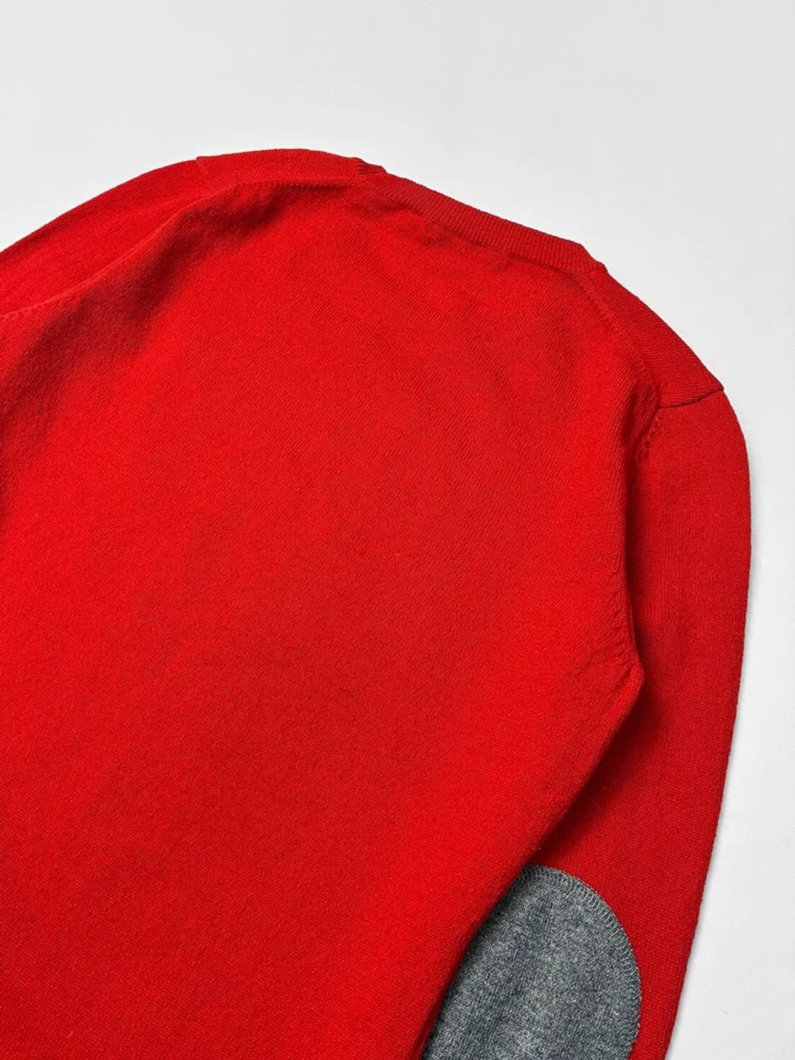 라코스테 화이트 크록 엘보 패치 울 니트 PN5333 상품이미지6