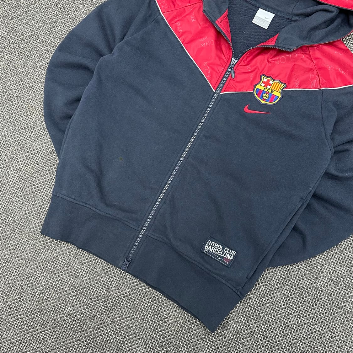 나이키 바르셀로나 05-06 올드스쿨 후드집업 S 상품이미지5