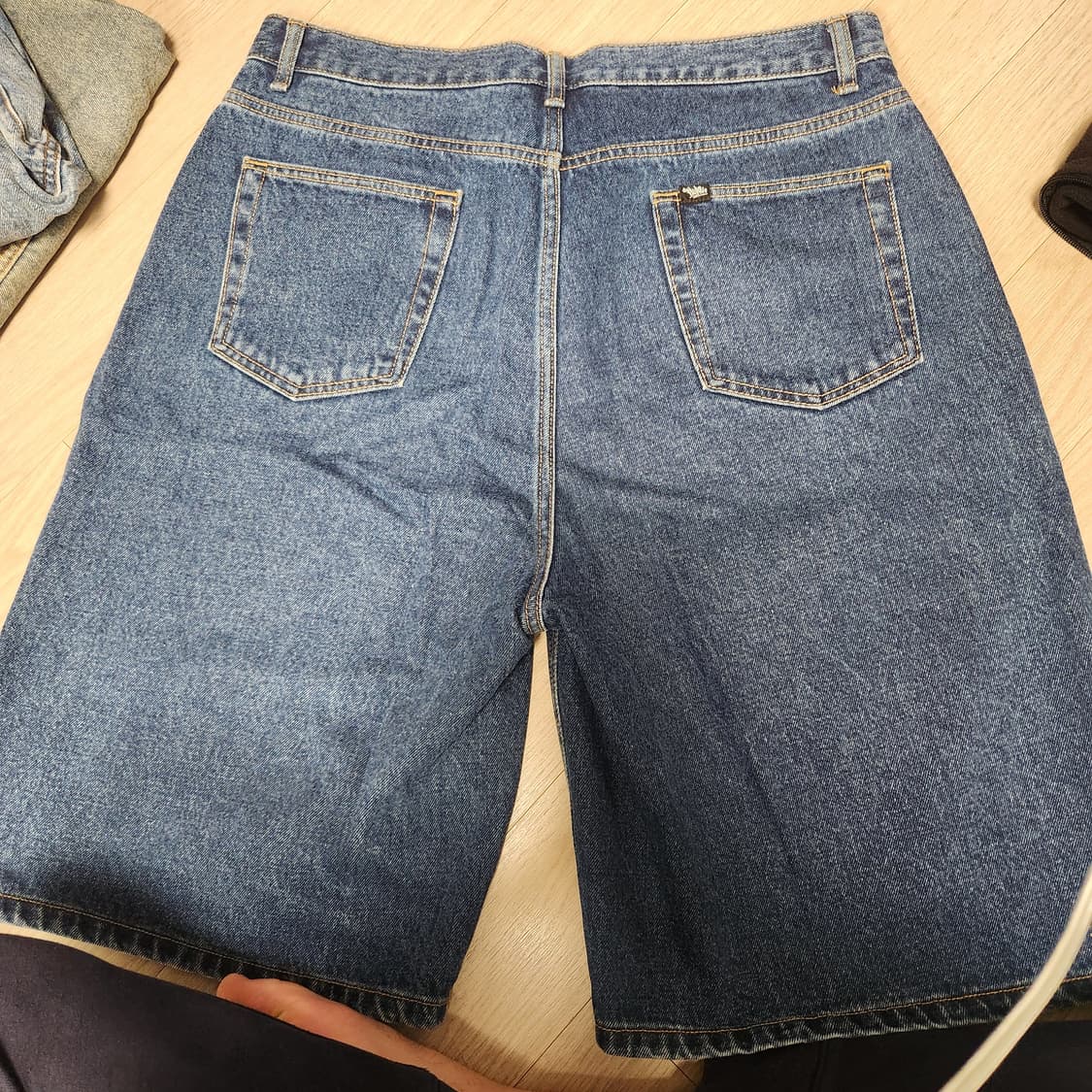 무신사 플루크 진청 버뮤다 xl 상품이미지2