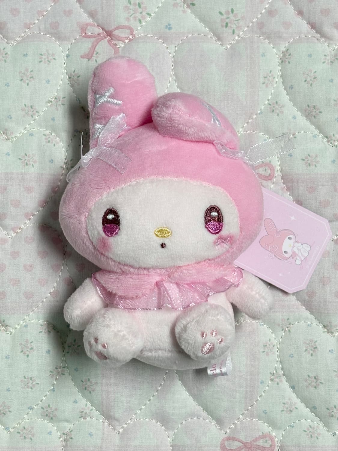 발레코어 마이멜로디 마스코트 키링 상품이미지1