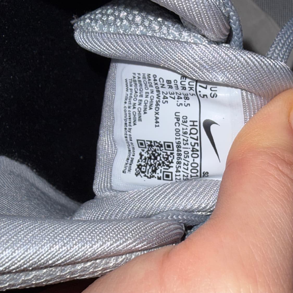 나이키 샥스 Z 메탈릭 실버 (245) 상품이미지8