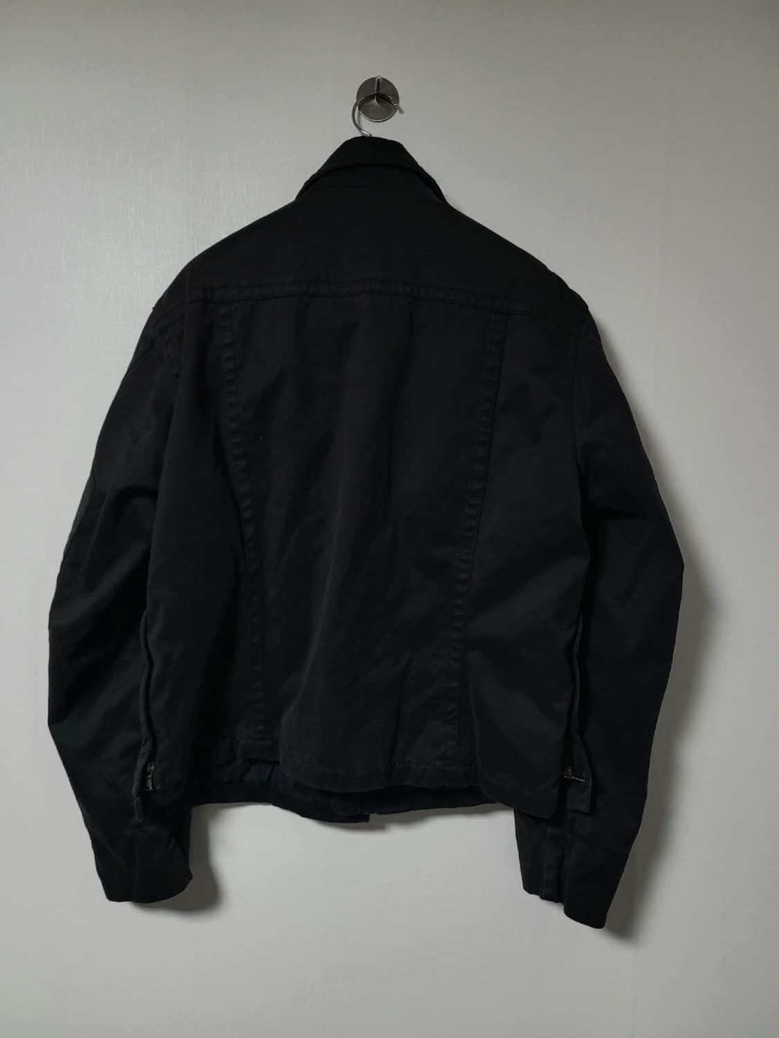 00s calvin klein 썬페이드 바이커 트러커 자켓 상품이미지2