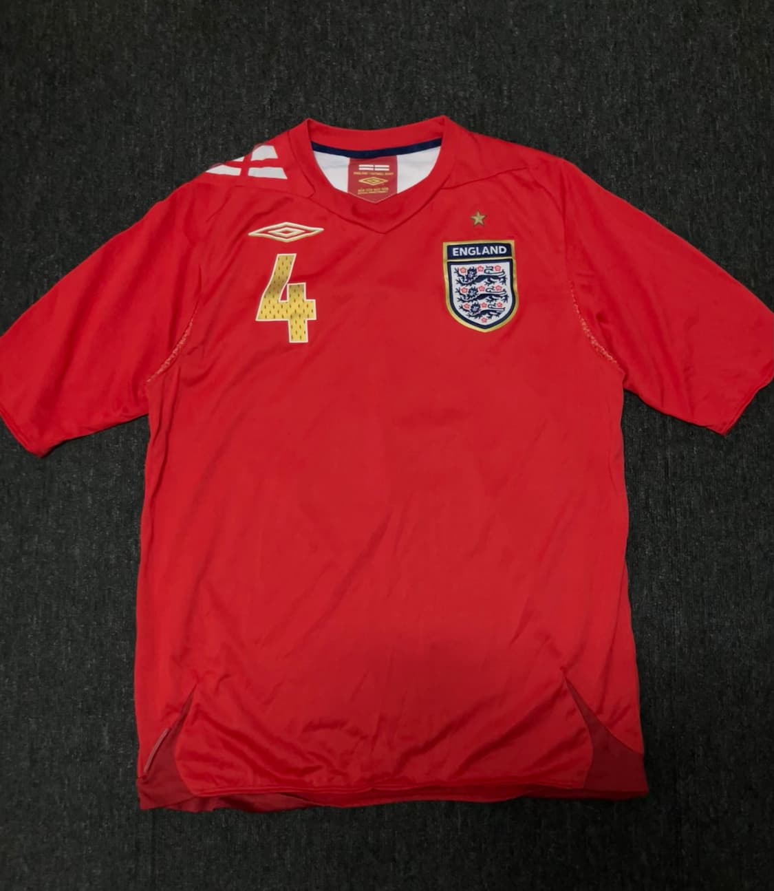 엄브로 06-08 잉글랜드 국대 유니폼 제라드 상품이미지1
