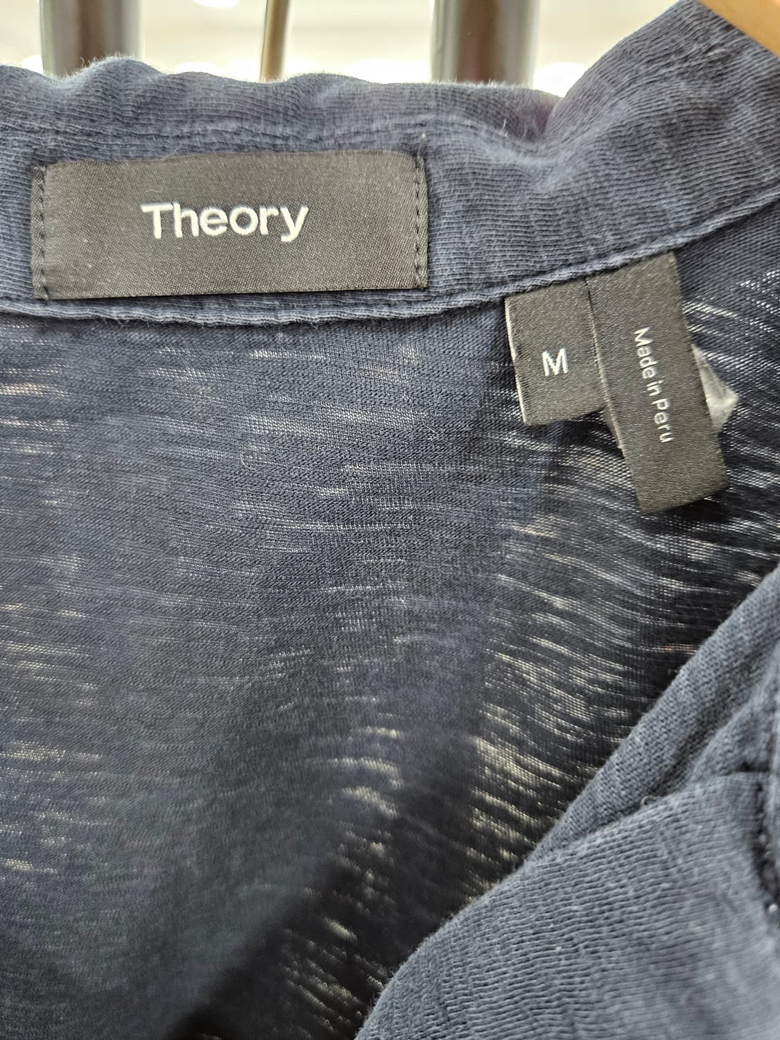 띠어리 Theory 폴로 반팔셔츠 M 상품이미지4