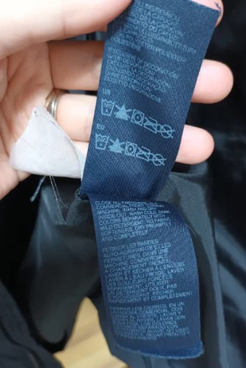 타미힐피거 블랙미디 다운패딩점퍼 L사이즈 상품이미지8