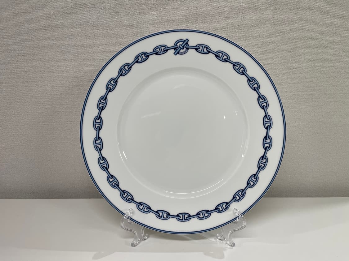 에르메스 샹달 블루 플레이트 1P HERMES 상품이미지2