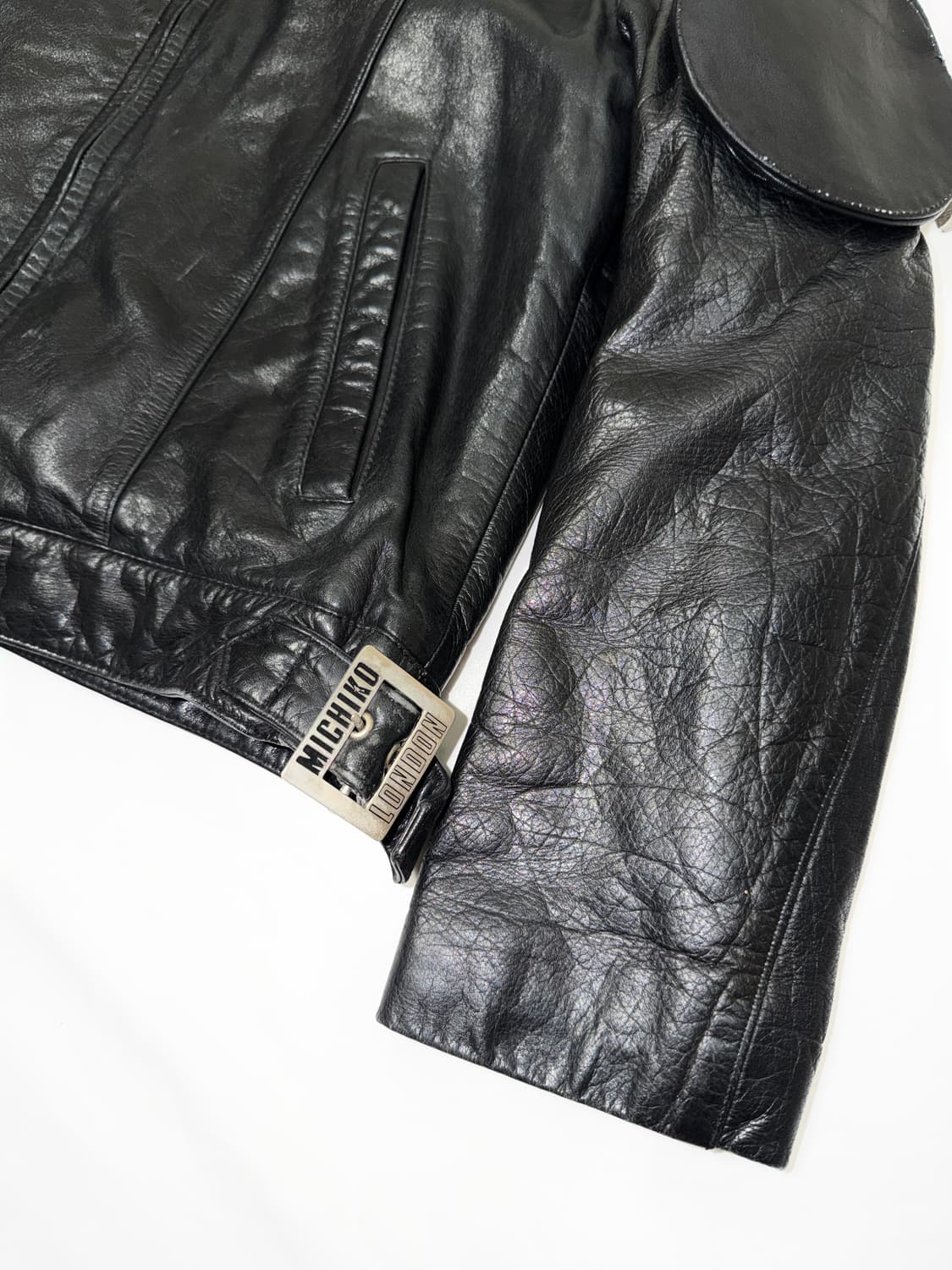 미치코  런던 레더 블루종 상품이미지9