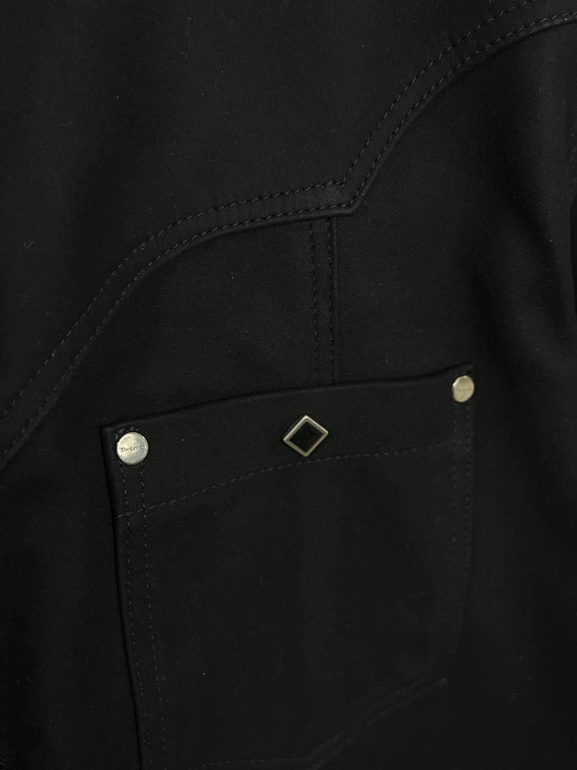 더레터스 익스클루시브 The letters 웨스턴 하프집업 사슴가죽  상품이미지6