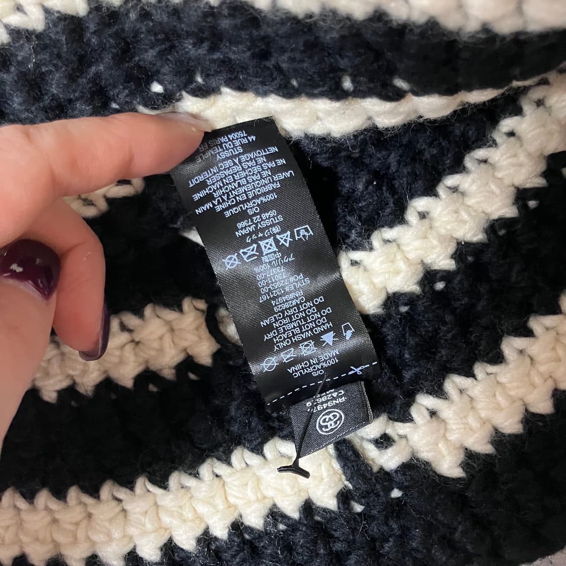 스투시 니트 버킷햇 상품이미지3