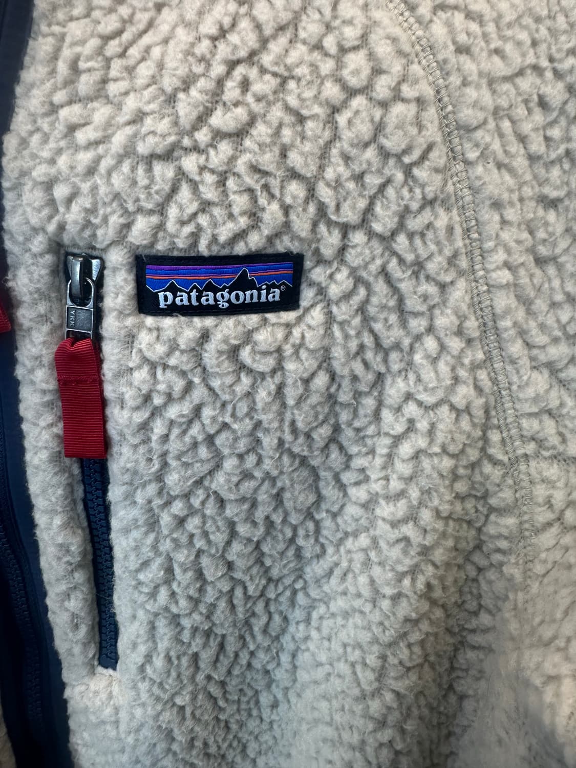 파타고니아 레트로 파일 후리스 아이보리 상품이미지3