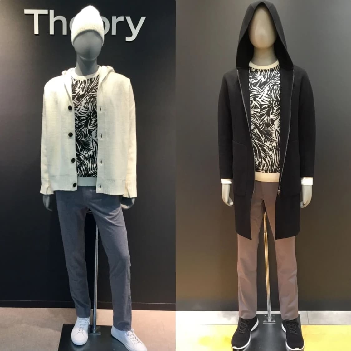 theory 띠어리 실크캐시미어 혼방 보태니컬패턴 크루넥 스웨터 상품이미지9