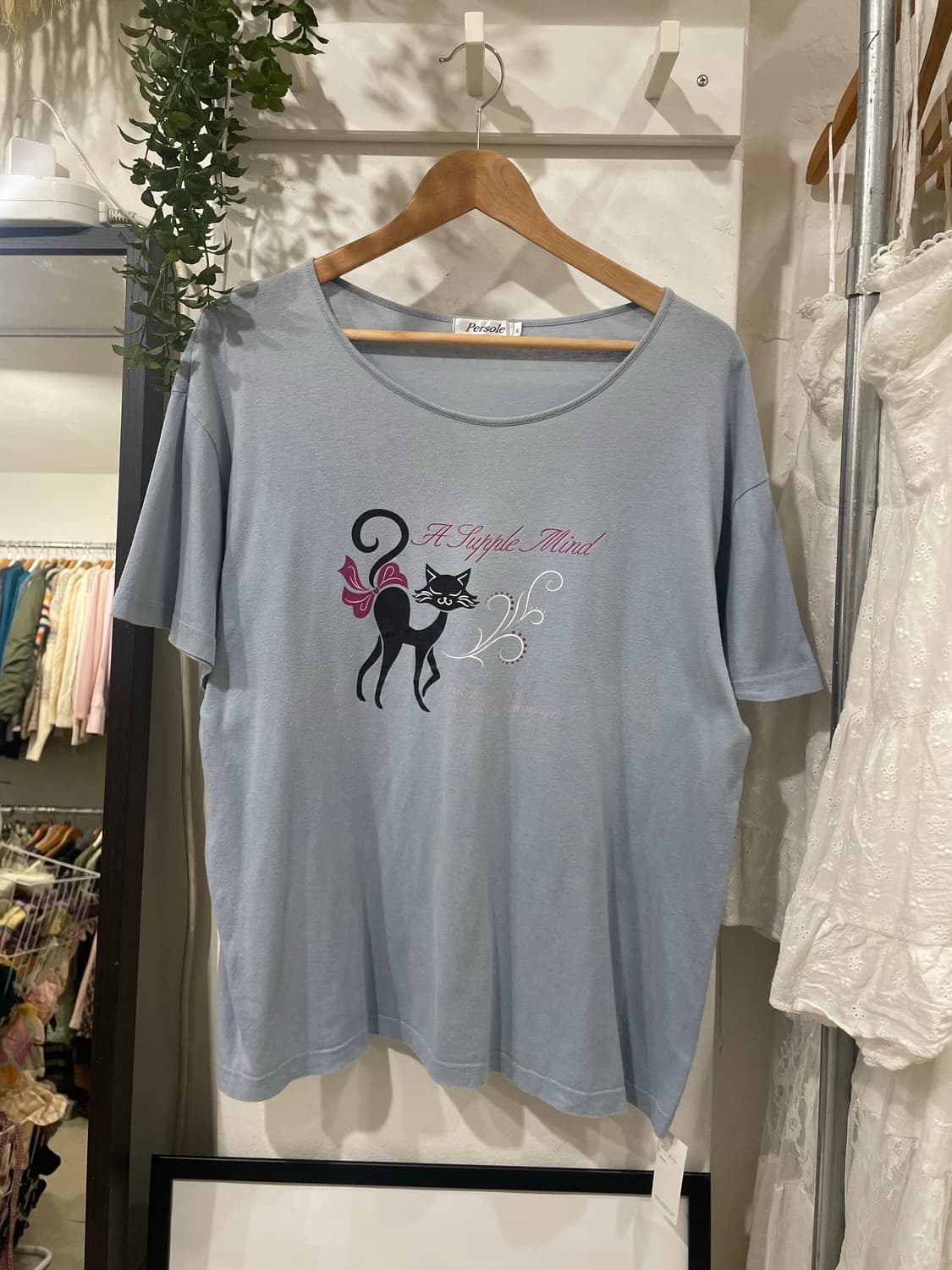 모리 하구미 네코 상의 레이어드 긴팔 세트  상품이미지6