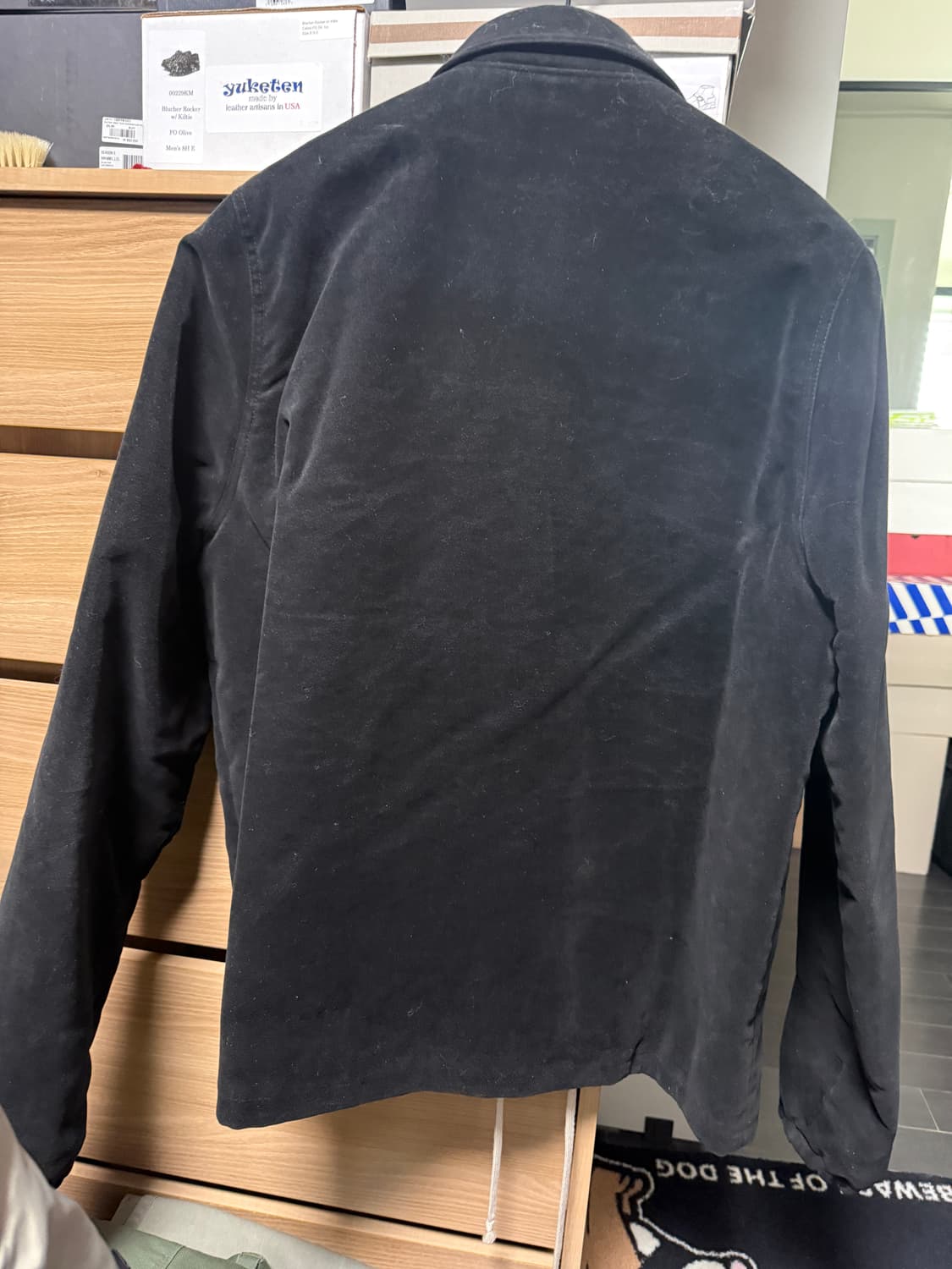 릭오웬스 다크쉐도우 몰스킨 자켓 상품이미지4