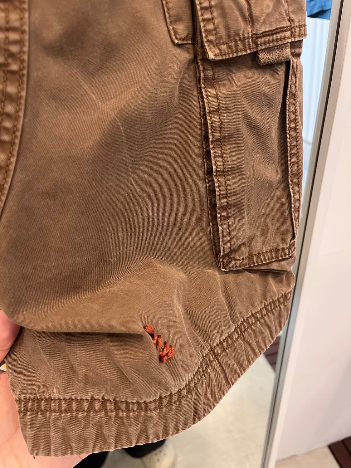 00s Uniqlo 올드 유니클로 빈티지 카고 하프 팬츠 (34inch) 상품이미지6