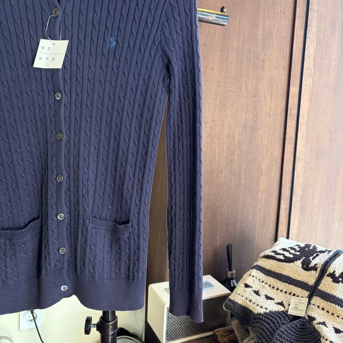 15683 - 폴로 랄프로렌 네이비 케이블 가디건 상품이미지4