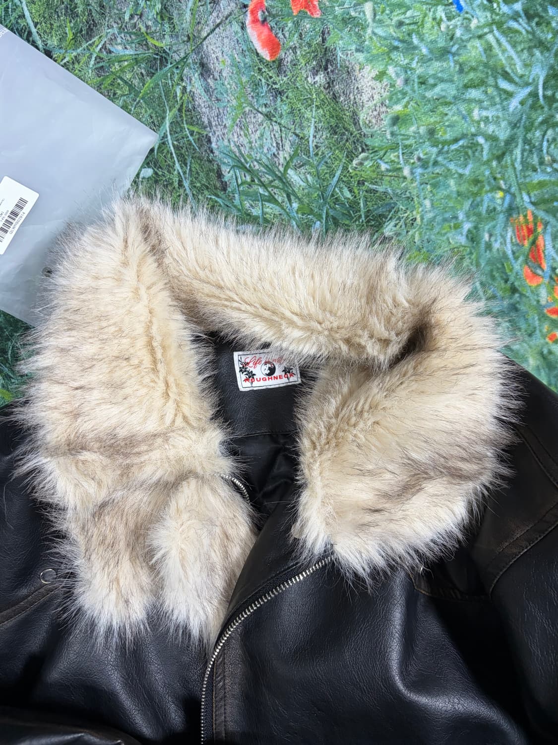 [M] 러프넥 무스탕 상품이미지3