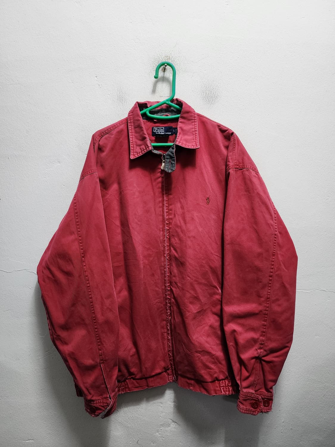 90s 폴로 빈티지 버건디 스윙톱 상품이미지1