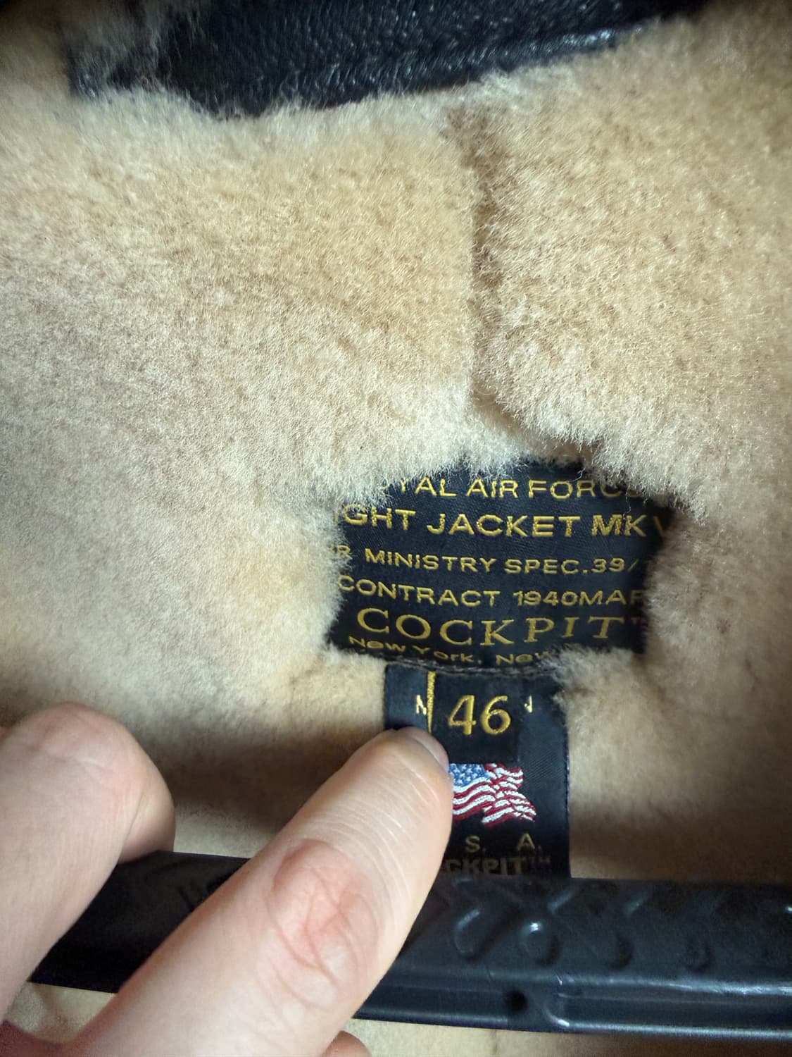 콕핏 톰하디 무스탕 b-3 46 상품이미지5