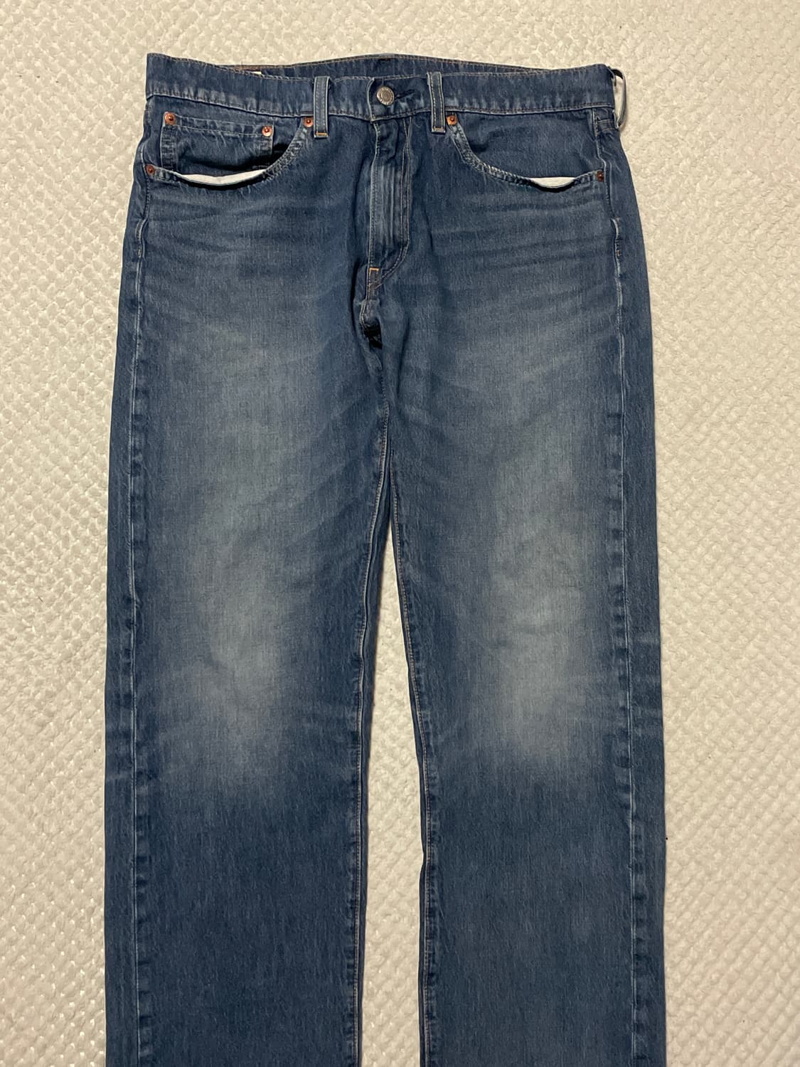 [34X32] 리바이스 505 레귤러 핏 프리미엄 빅E 데님(클리닝O) 상품이미지3