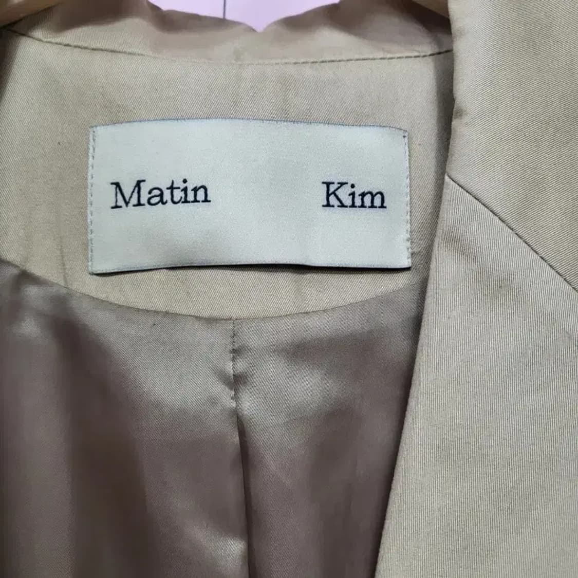 마뗑킴 롱 트렌치 코트 ~F 오버핏 상품이미지4