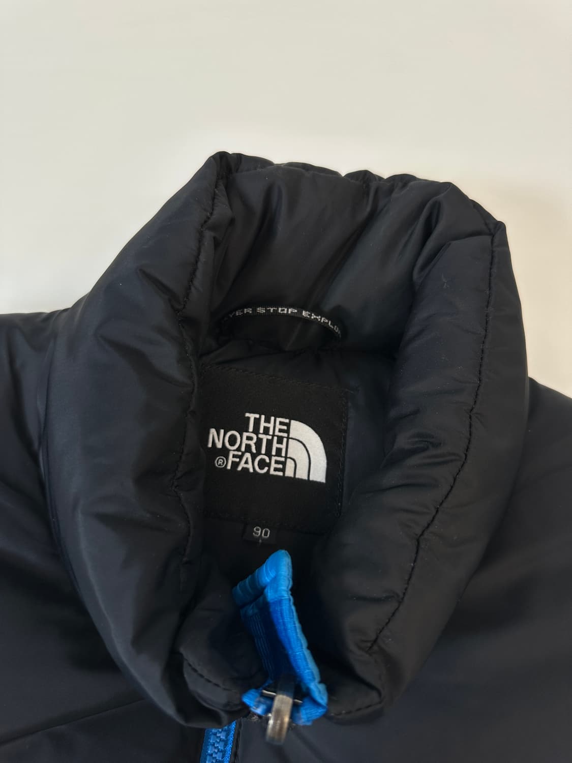 노스페이스 눕시700 구스다운 블루 패딩(남녀공용) 상품이미지5