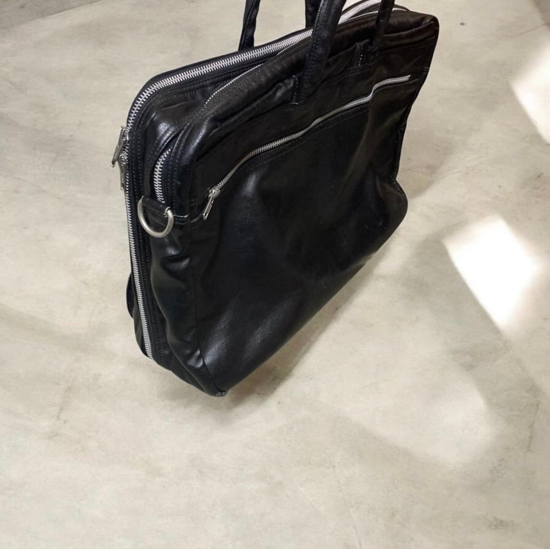 Porter 요시다포터 빈티지 브리프케이스 블랙 상품이미지6