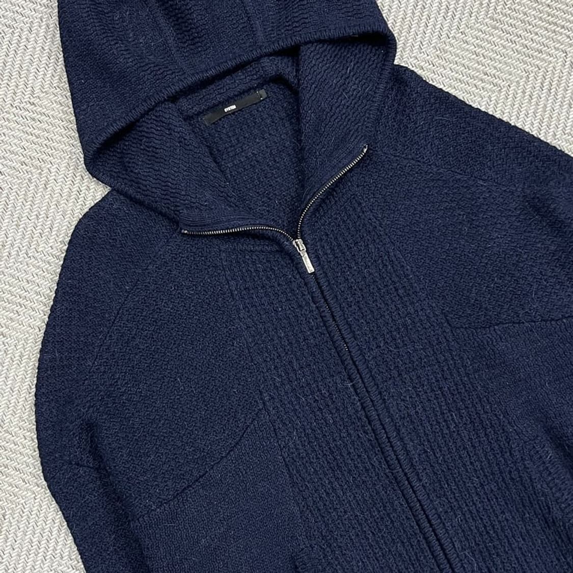 시스템 투웨이 울 니트집업 v0854 상품이미지3