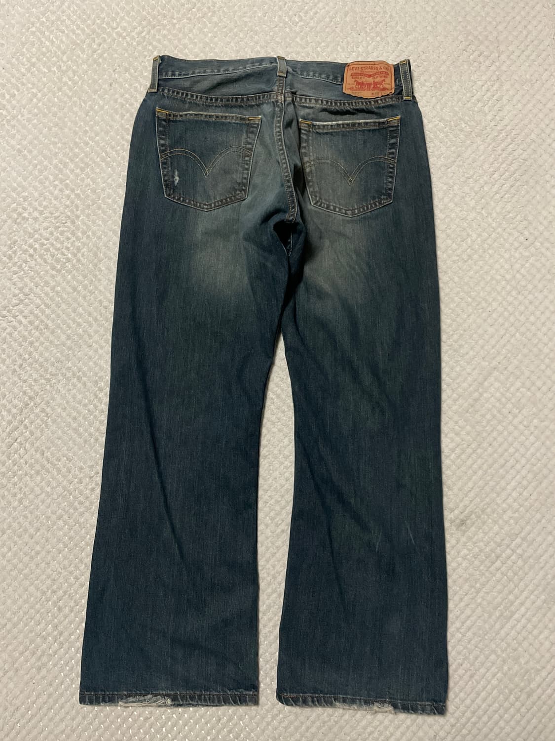 [33X30] 리바이스 527 플레어 핏 부츠컷 데님 팬츠(클리닝O) 상품이미지2