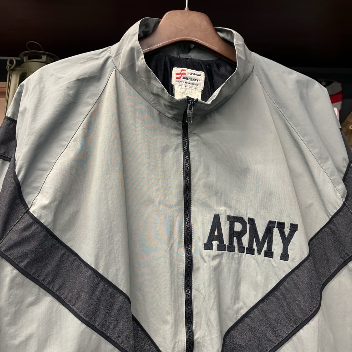 오리지널 밀리터리 U.S ARMY IPFU 트레이닝 윈드브레이커 N608 상품이미지3