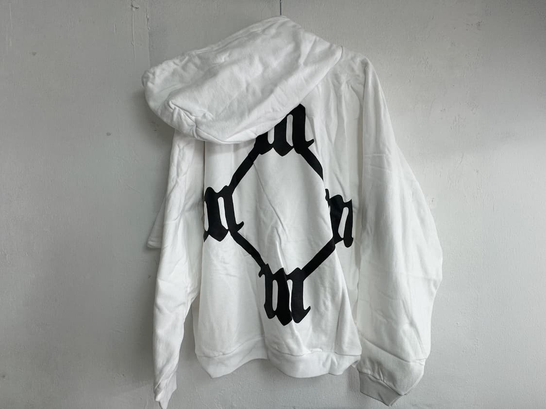 [2] YEEZY HD-01 SHMG 올데이 후드 화이트/블랙 상품이미지1