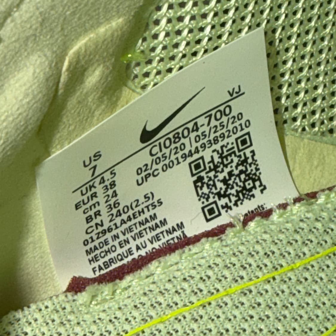 나이키 줌 더블 스택트 런닝화 CI0804-700 (240) 상품이미지6