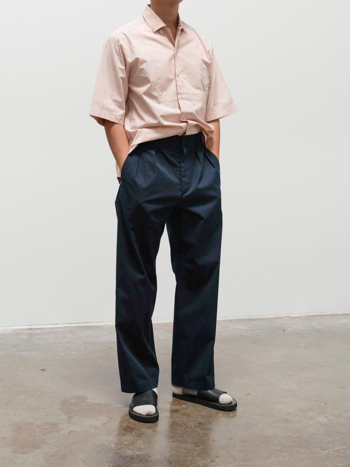 캡틴선샤인 2플리츠 스트레이트 트라우저 팬츠 상품이미지9