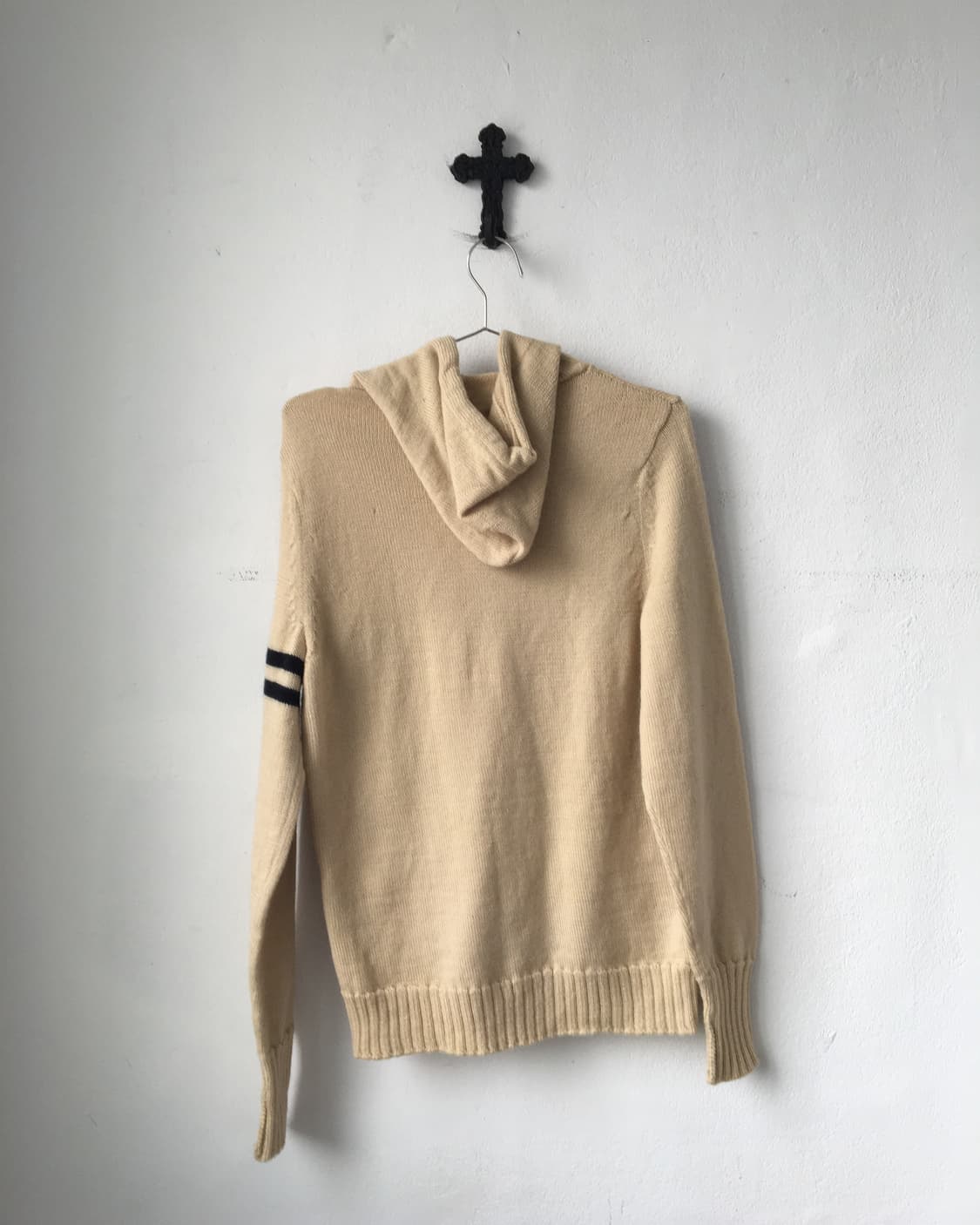 Hysteric glammer knit hood zip up 상품이미지3